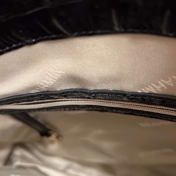 BRAHMIN LEATHER TOTE HANDBAG - Picture 5 of 11